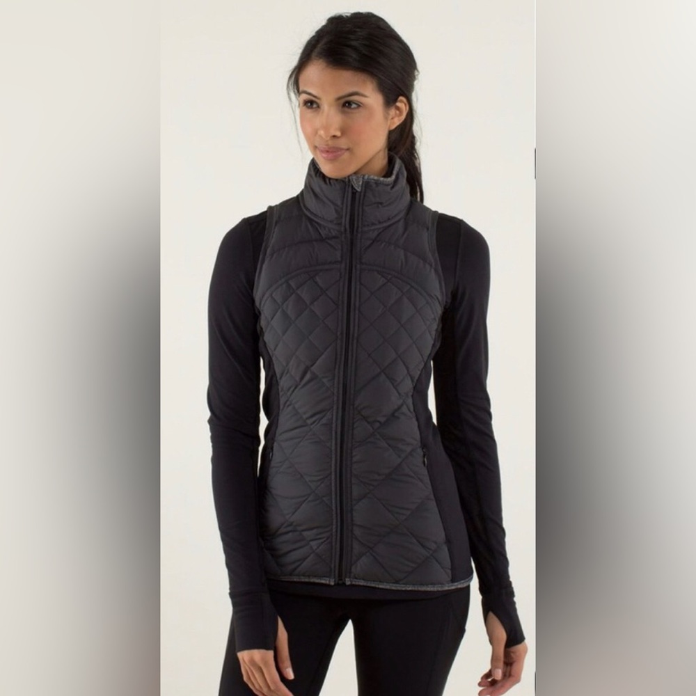 Lululemon fluff off vest size 4